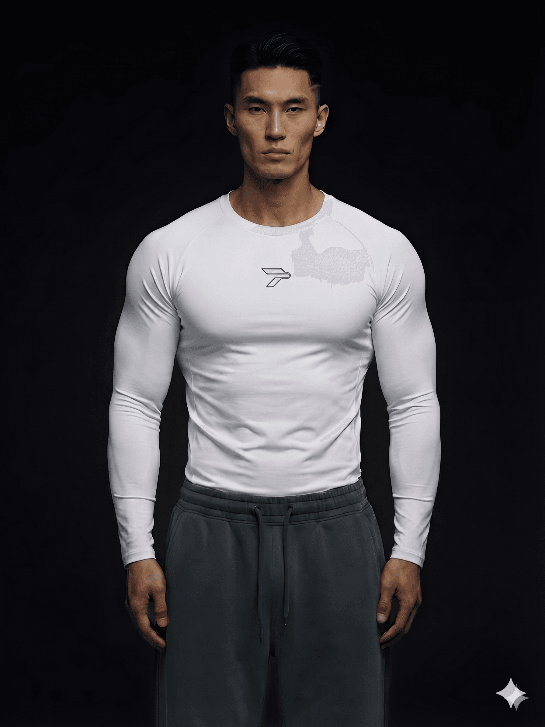 COMPRESSION FULL SLEEVE White